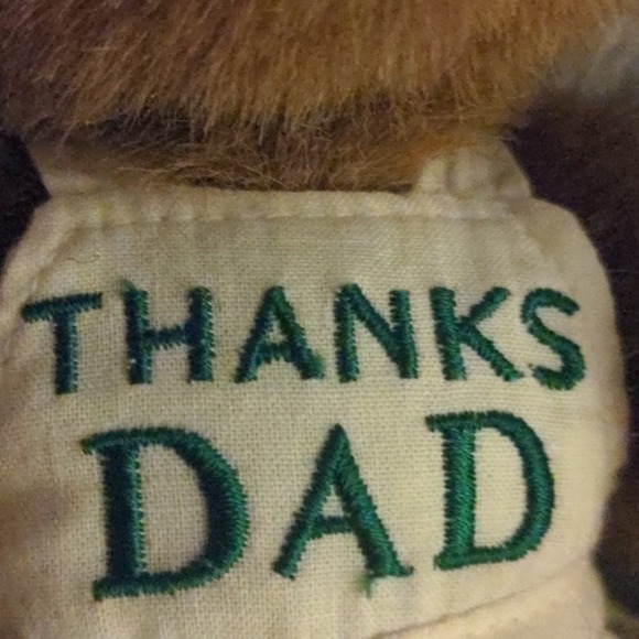 Ty Thanks Dad‎ stuffed bear - Picture 6 of 6
